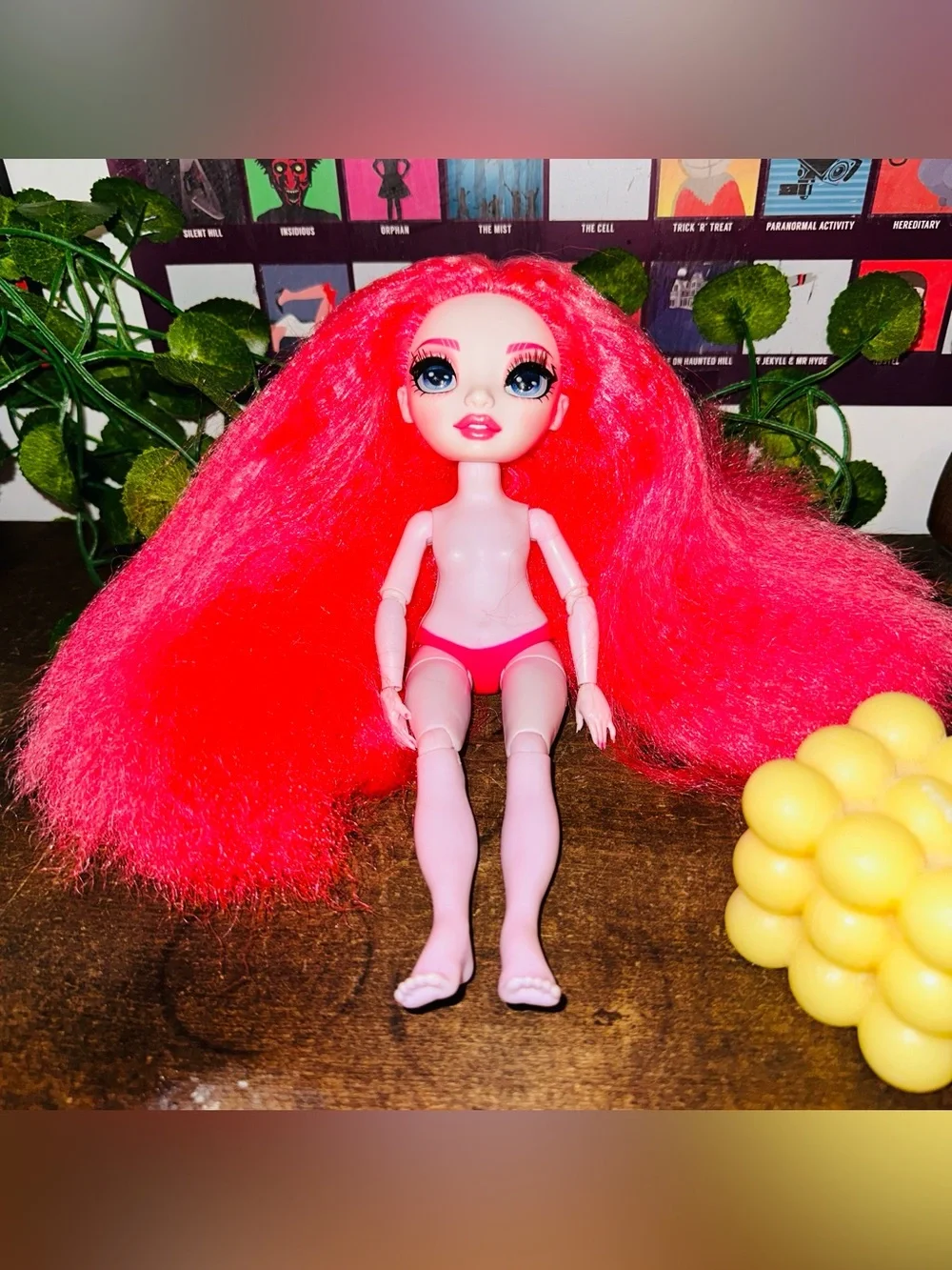 Rainbow High Shadow High Neon Shadow Mara Pinkerton Doll